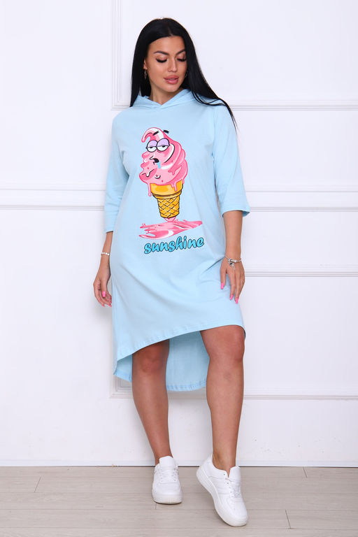 Туника с капюшоном 3320-0001-К-ОН