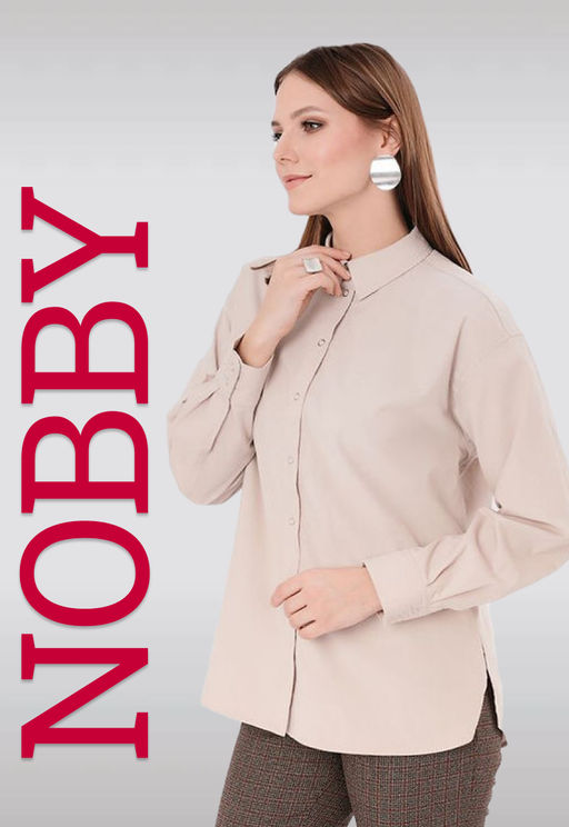 NOBBY Рубашка женская 002R-33 из микровельвета  фото 12