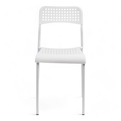 Стул сетчатый, с перфорацией, 380×400×900 мм, белый