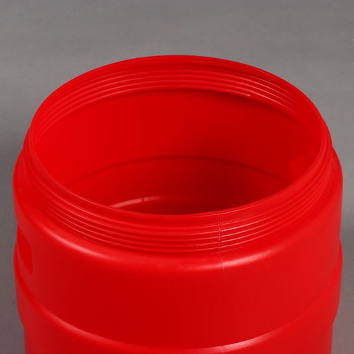 Бочка пищевая, 18 л, горловина 27 см, пластиковая, с крышкой, МИКС