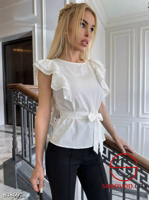 Блузка женская с гипюром - Bruno фото 2