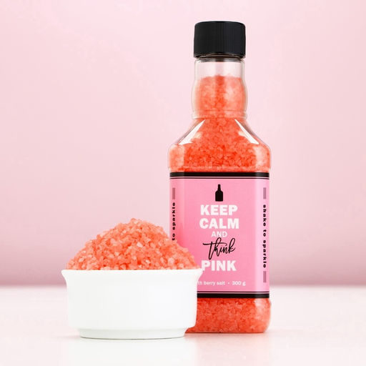 Соль для ванны Keep calm, 300 г, аромат сочных ягод, Чистое счастье