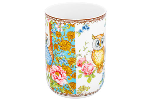 Кружка 400 мл 11,5*7,5*10,5 cм Совушки NEW BONE CHINA - Elan gallery фото 6