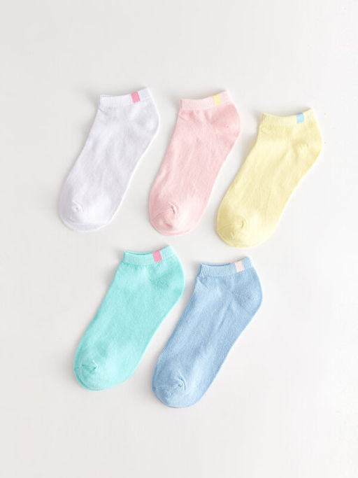 Kad?n D?z Patik ?orap 5li