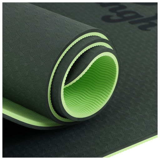 Коврик для йоги Sangh, 183610,8 см, цвет тёмно-зелёный  фото 2