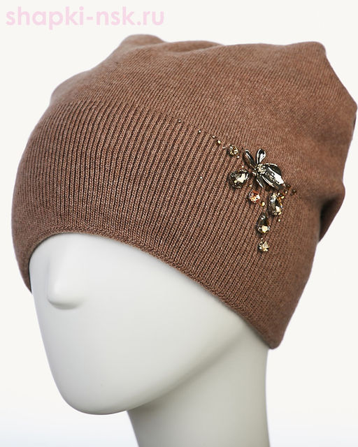 191122 1 A KHW F Эдеса Шапка женская флис (56-58)