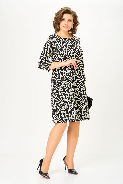 Платье Michel Chic 2199 молочный каприз  фото 5