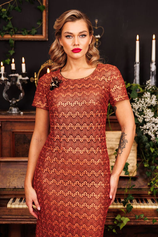 Платье Мода Юрс 2874-Р черный - Mira fashion фото 92