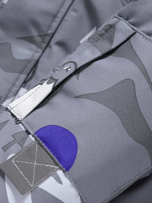 Горнолыжный костюм Valianly детский для мальчика серого цвета 9209Sr фото 19