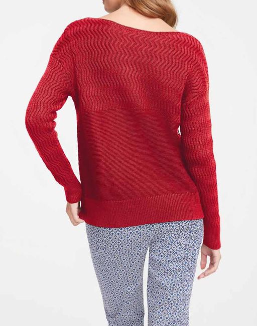Пуловер, красный - Heine фото 3