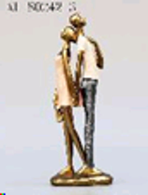 Статуэтка Влюбленные 11,2х30,6х7,2 / XL-80242-3 /уп 12/ - Галеонтрейд фото 2