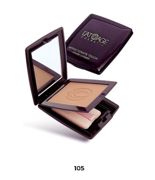 Latuage Пудра компактная AFFECTIONATE TOUCH тон 105 легкий загар