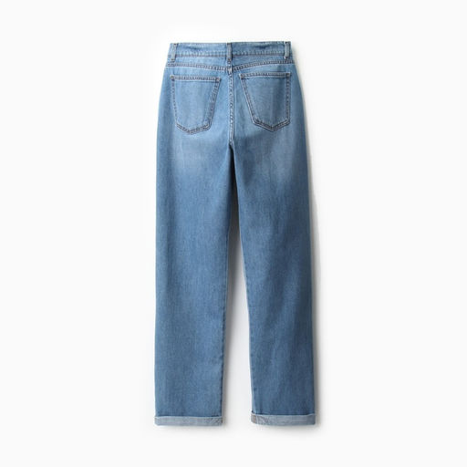 Джинсы женские бойфренды MINAKU SELVEDGE denim, размер 44, синие