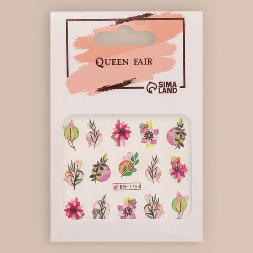 Цена за 6 шт. Слайдеры для ногтей Японская сакура, разноцветные - Qf фото 4