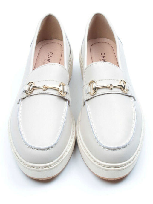 03-5062-3 BEIGE Лоферы женские (натуральная кожа)