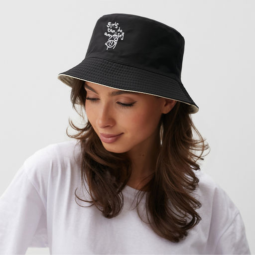 Панама двусторонняя MINAKU «Лицо», бежевый, размер 56-58