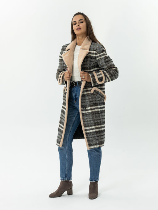 Ажур утепленное пальто - Dyuto фото 16