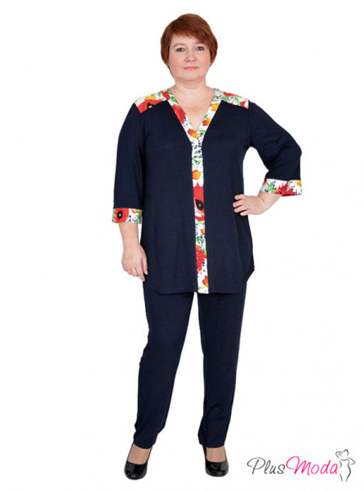 Туника Модель №199 размеры 44-80 - Plusmoda фото 5