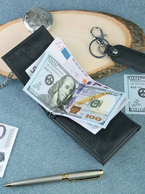 YK Зажим для денег с визитницей Barez 1009  фото 4