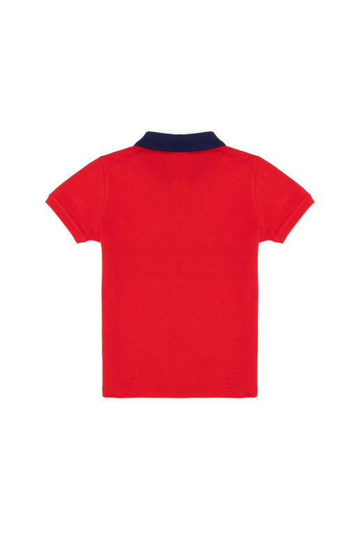 Красная футболка-поло для мальчика Неожиданная скидка в корзине - U.s. polo assn фото 5