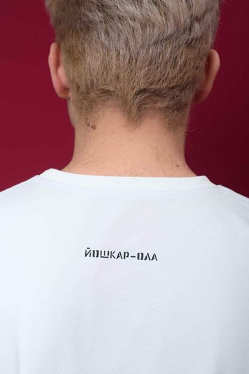Футболка оверсайз унисекс " Политех" белый