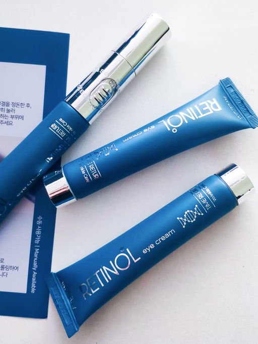 AVELIUM Крем для кожи вокруг глаз с ретинолом / Retinol Eye Cream Time Return Wrinkle Care, 15 мл x 3 шт.