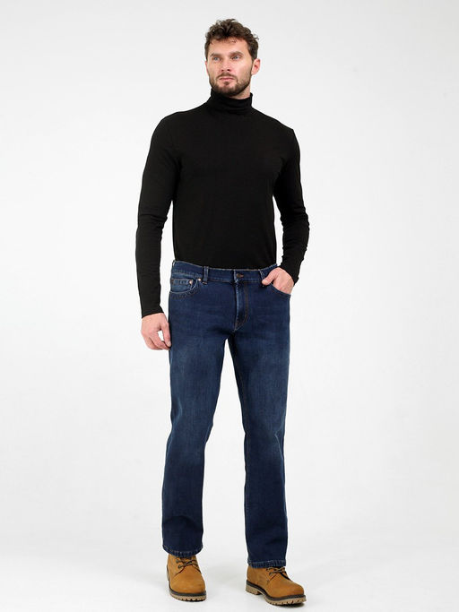 Мужские джинсы утепленные