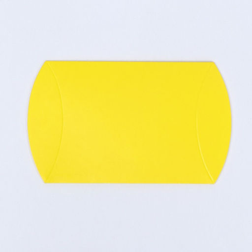 Цена за 10 шт. Коробка складная, подушка, жёлтая, 15 х 11 х 3 см, - UPAK LAND фото 3