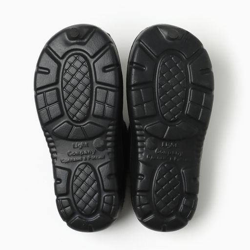 Галоши - сабо мужские утепленные, размер 41-42, чёрные