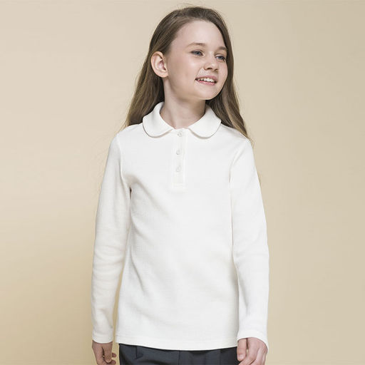 PELICAN, джемпер для девочек, Молочный