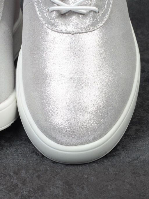 05-FDD36-2P SILVER Кроссовки женские (натуральная кожа) - Фабричный китай фото 15