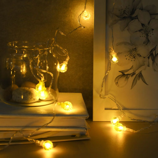 Гирлянда 3 м 20 LED Шарики с пузырьками / GN1 /уп 100/стекло - Галеонтрейд фото 2