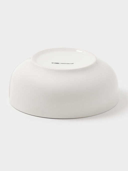 Салатник новогодний Доляна «Сказки зимнего леса», 580 мл, 15.5×6 см, фарфор, белый