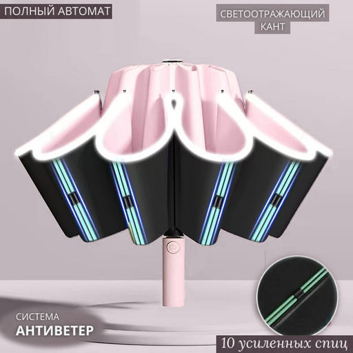 Зонт Umbr-8003-New-Pink