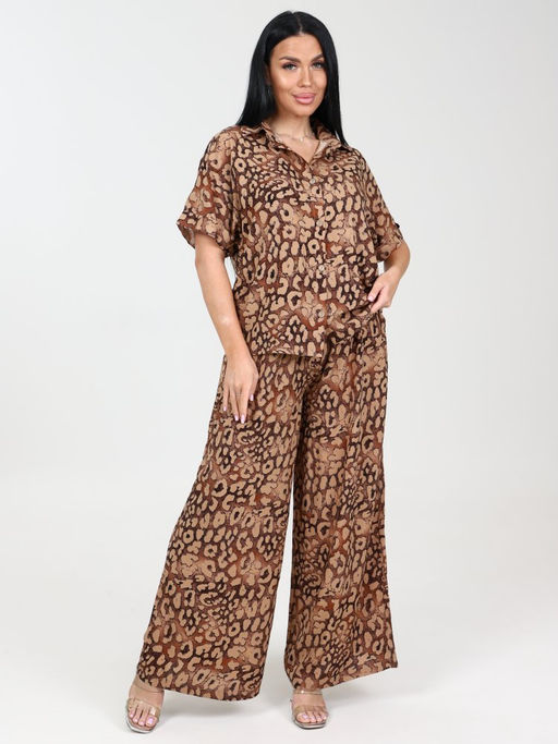 755 ЖЕНСКИЙ КОСТЮМ (брюки) (Бежевый) - А-дина фото 2