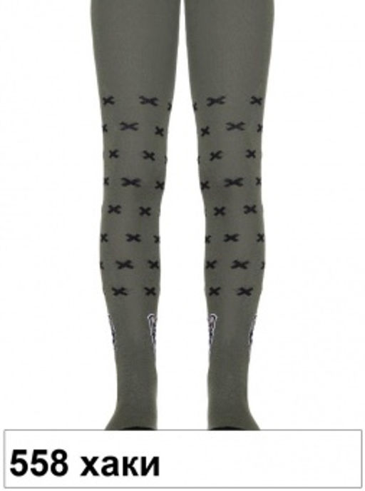 Колготки дет. TIP-TOP 4С-05СП, р.128-134 (16) - 558 хаки - Conte elegant фото 2