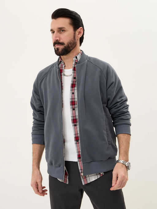 Толстовка мужская 25134-530 футер серый - Avese фото 17