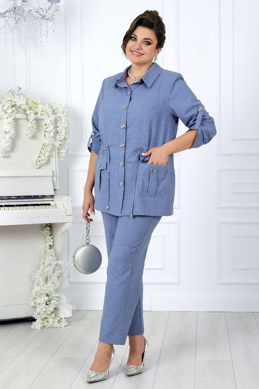 Платье Ninele 7431-Р темно-синий - Mira fashion фото 1617