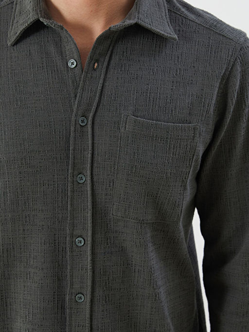 Regular Fit Uzun Kollu Erkek G?mlek