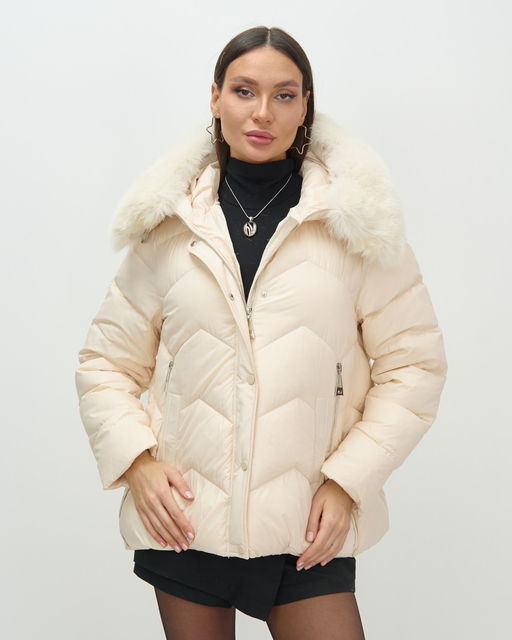 Куртка зимняя с мехом и капюшоном Бренд: Visdeer  фото 2