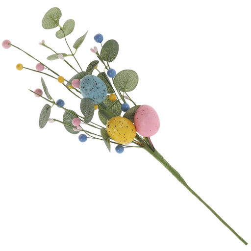 Ветка искусственная "Пасхальная", L16 W12 H42 см