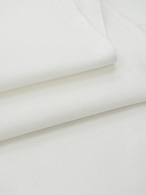 Рогожка цв.Белый, ш.1.5м, хлопок-100%, 190гр/м.кв - Купава фото 4