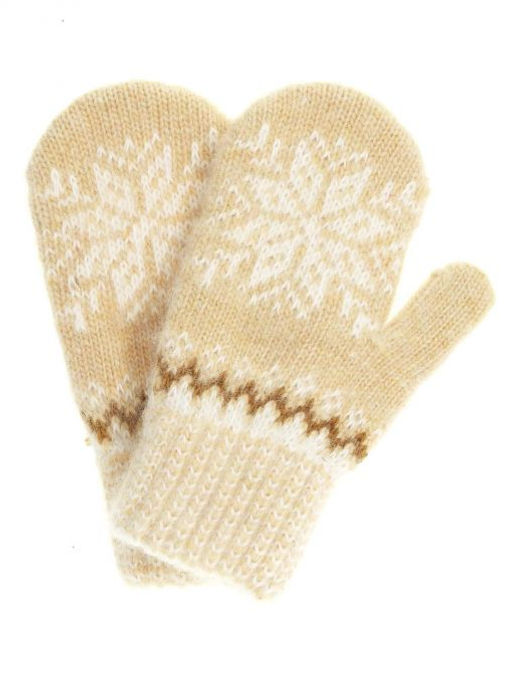 Варежки детские "Снежинка" 3 цвета 0608-22