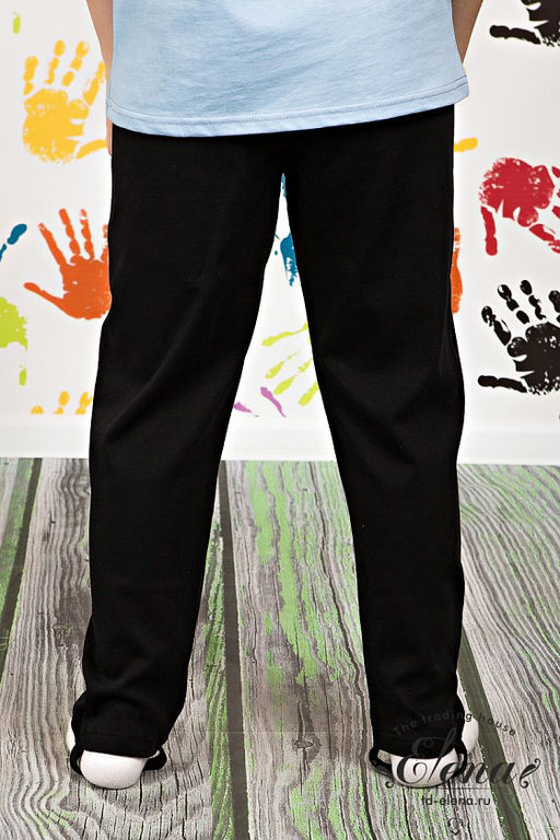 Трико на штрипке М21427Иа Черный - Елена фото 2