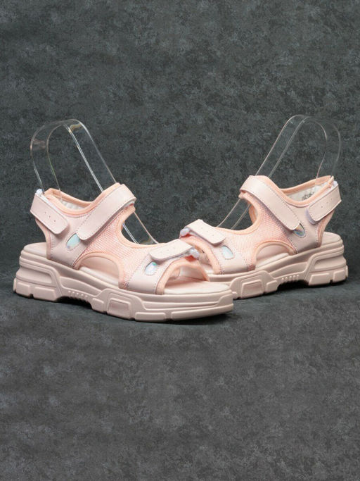 08-PED95-3 PINK Босоножки (натуральная кожа, стелька натуральная кожа) - Фабричный китай фото 13