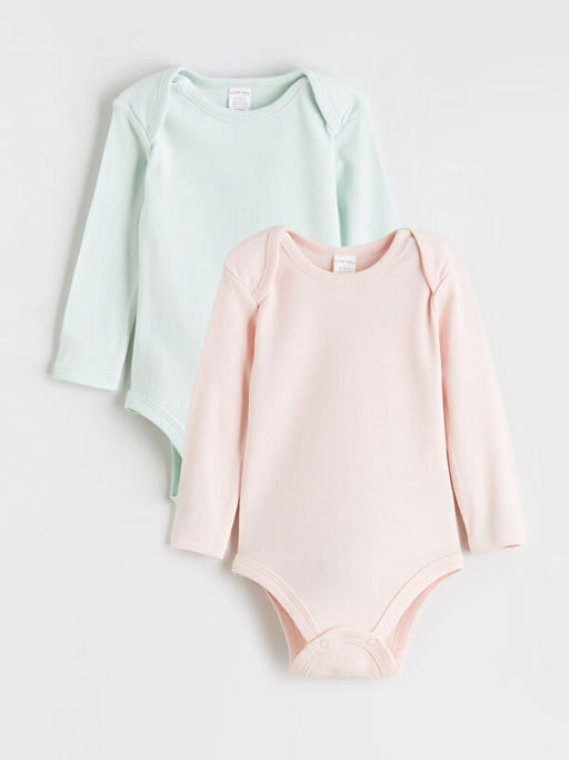 Bisiklet Yaka K?z Bebek ??t??tl? Body 2li