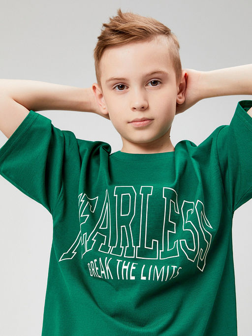 ACOOLA / Футболка детская для мальчиков Wit зеленый