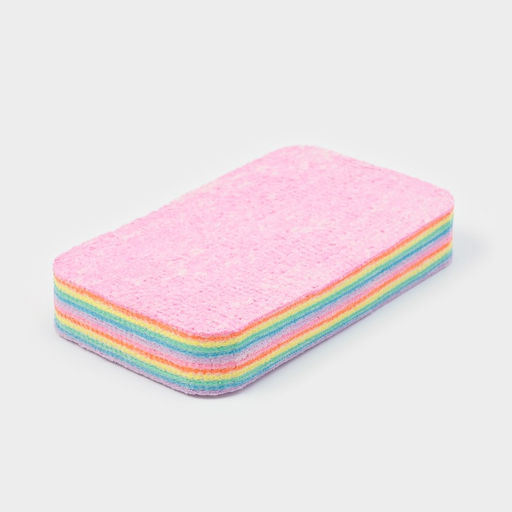 Цена за 2 шт. Салфетка многослойная для уборки из микрофибры MicroPVA, 12×7 см, 12 слоев