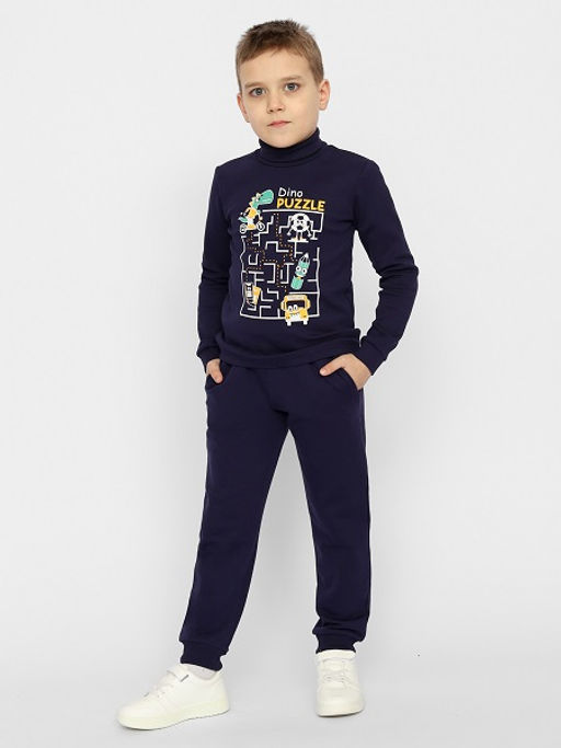 CRB wear/CWKB 70263-41-330 Брюки для мальчика,темно-синий/Ex.Cherubino  фото 3