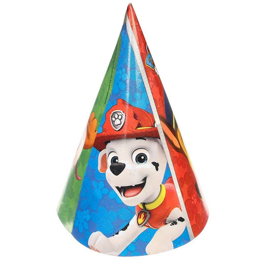 Цена за 10 шт. Колпак бумажный "Гонщик", Щенячий патруль